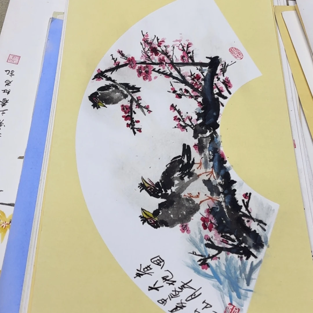 国画33-66卡纸作品艺