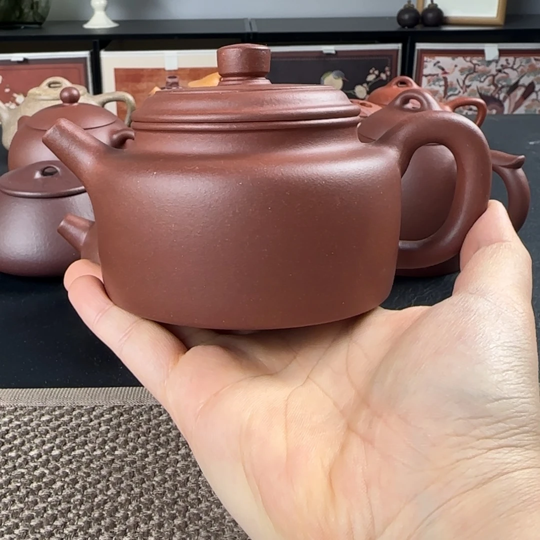 茶壶紫砂微瑕德钟