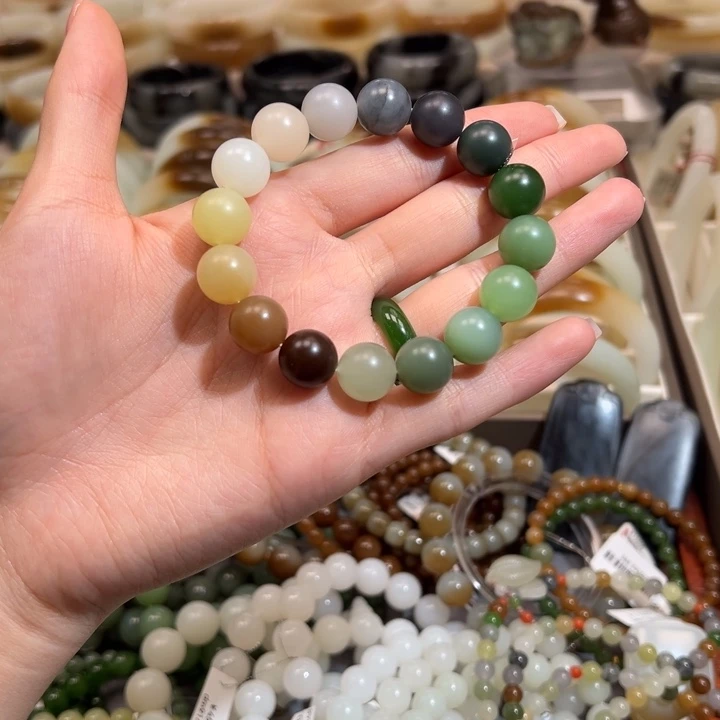 和田玉（糖玉）手链未镶嵌