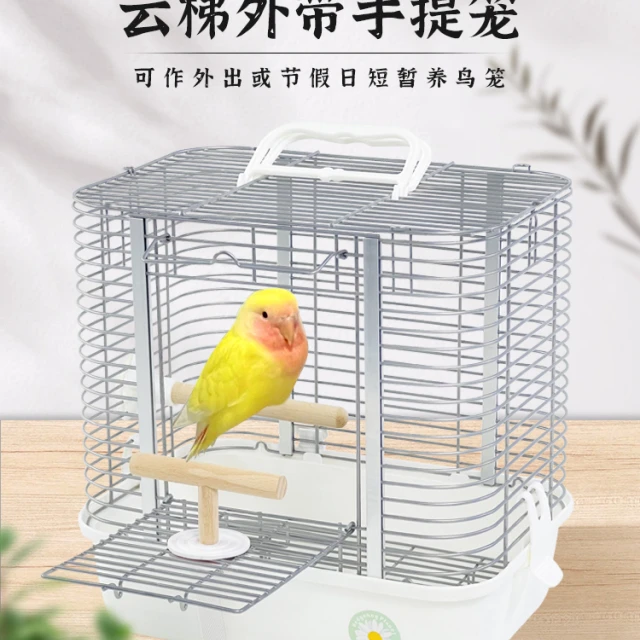 手提鹦鹉外袋云梯笼星球空间鸟笼鼯小鸟外带出笼刺大外带横线笼蜜