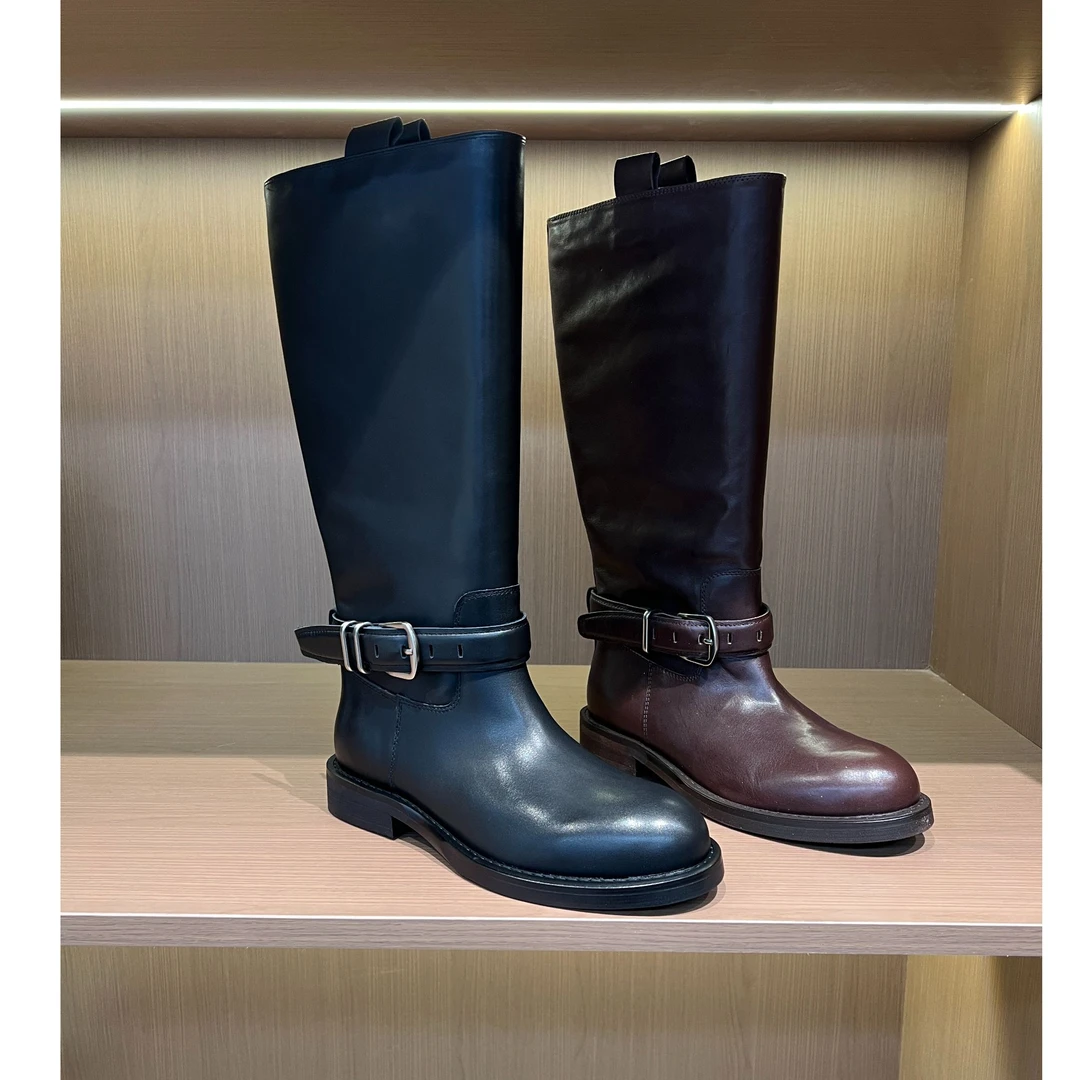 【蓉姐专属】欧货胎牛短靴9629-2