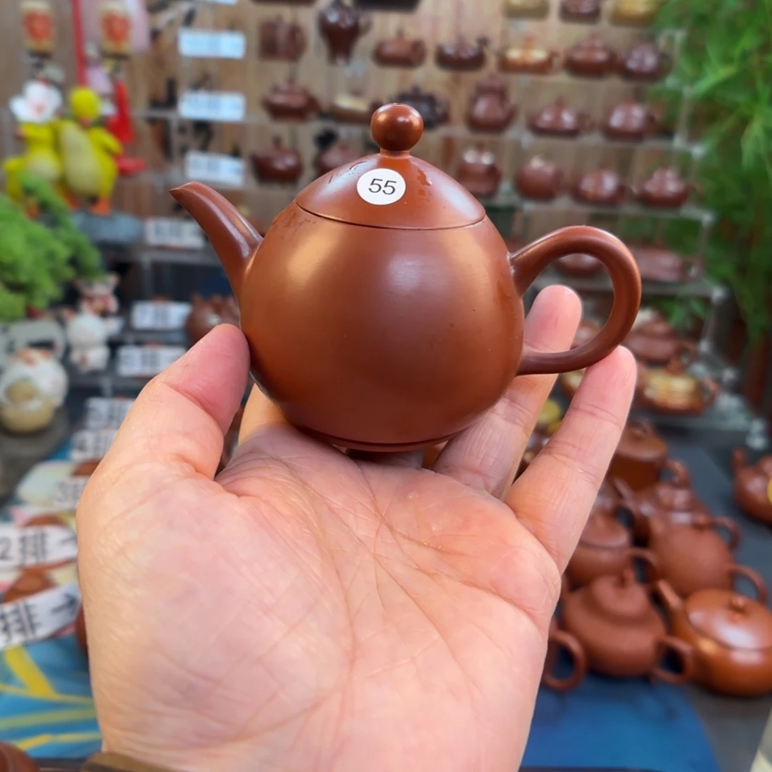 朱泥茶壶微瑕120C