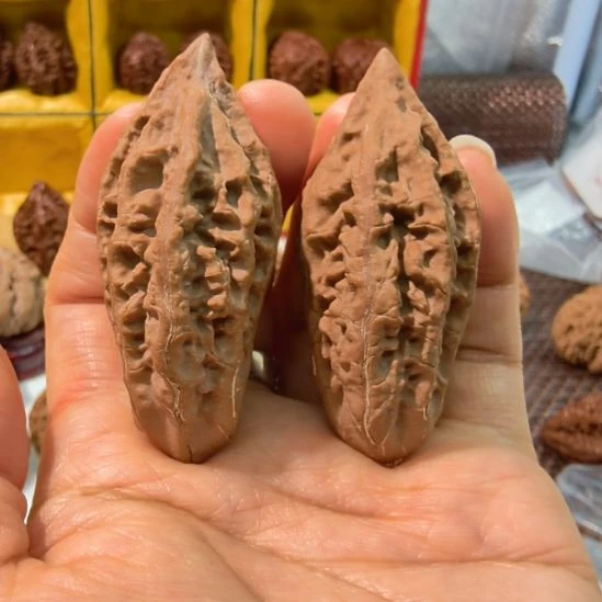 把件文玩核桃金手指秋子