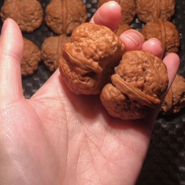 柴***.文玩核桃把件蛤蟆