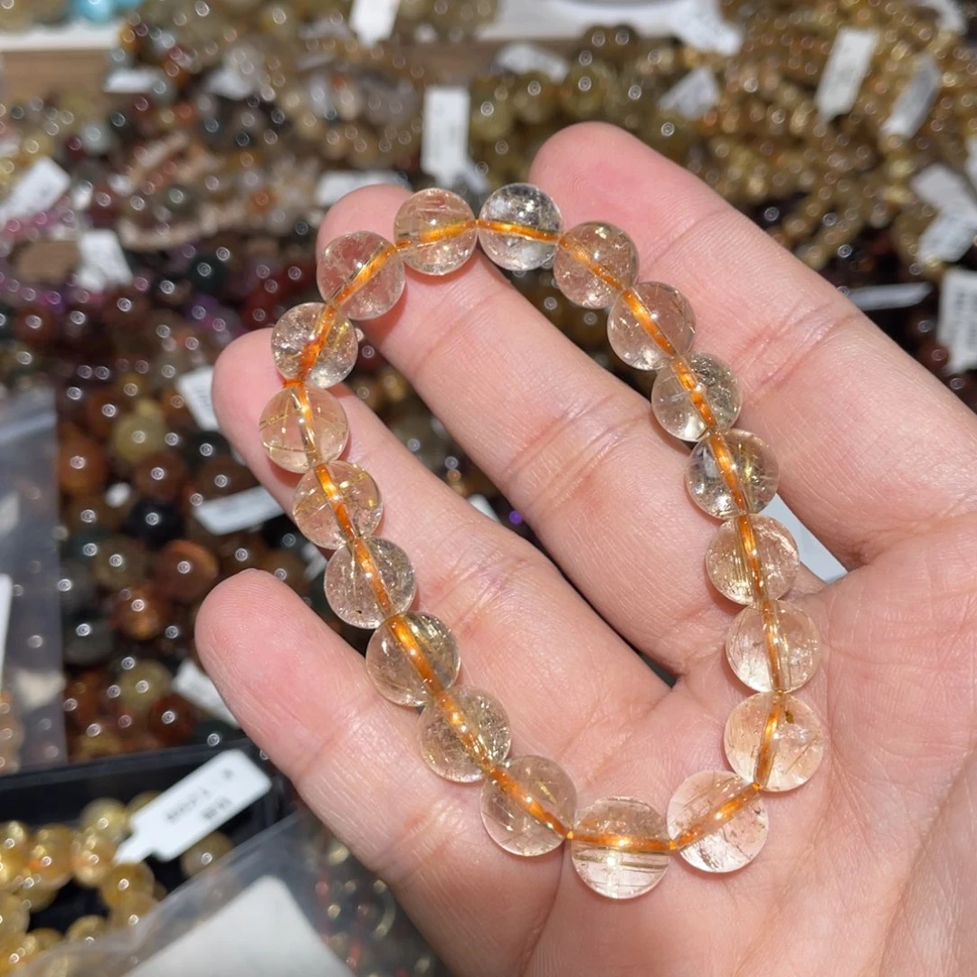 水晶手链未镶嵌好**?手链