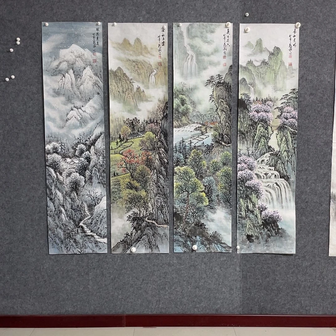 国画纯手绘国画作品
