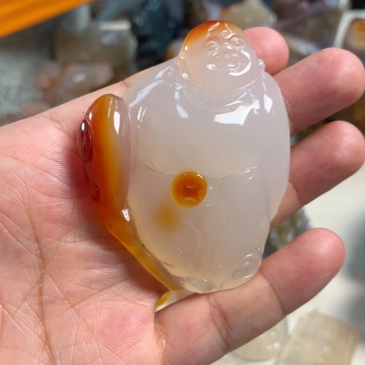 玛瑙/玉髓未镶嵌吊坠(不含链)
