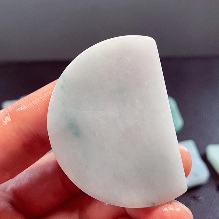 翡翠未镶嵌颈饰缅甸翡翠A货边角