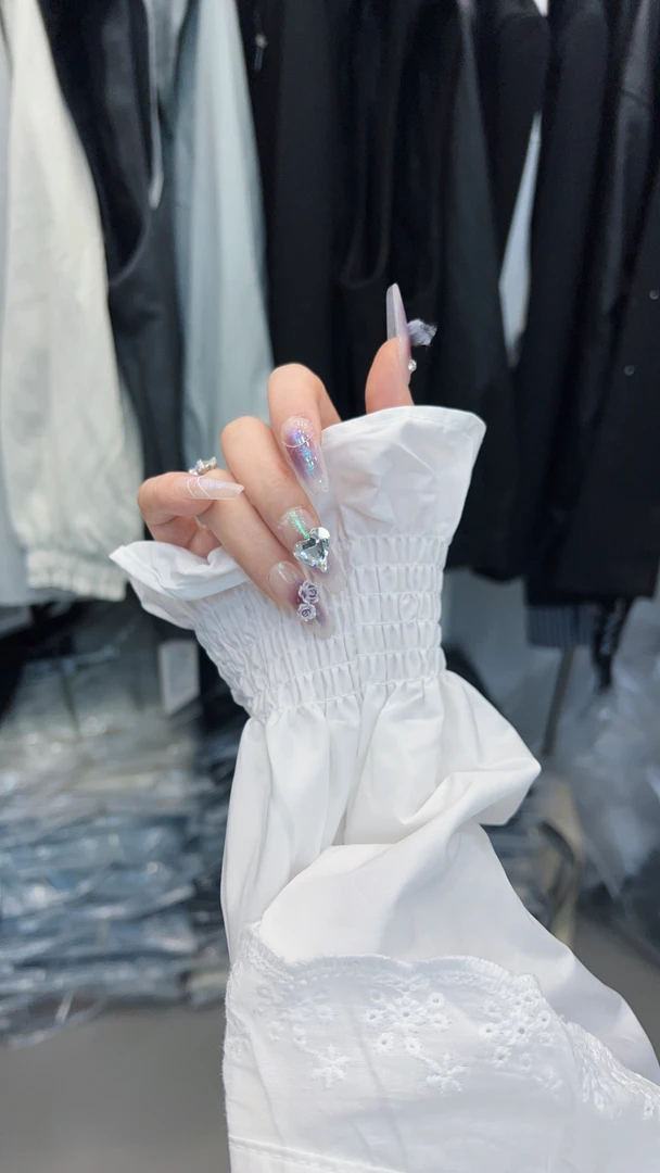 秋秋纯手工穿戴甲过款孤品no退no换下单备注编码