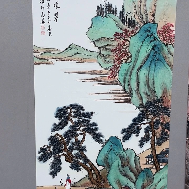 国画纯手绘国画山水画闪购链接
