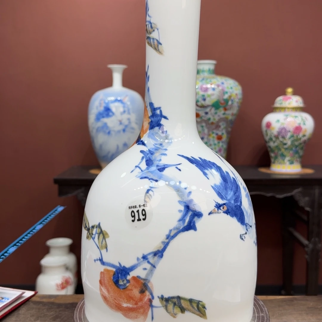 瓷摆件吴义松甄选陶瓷919