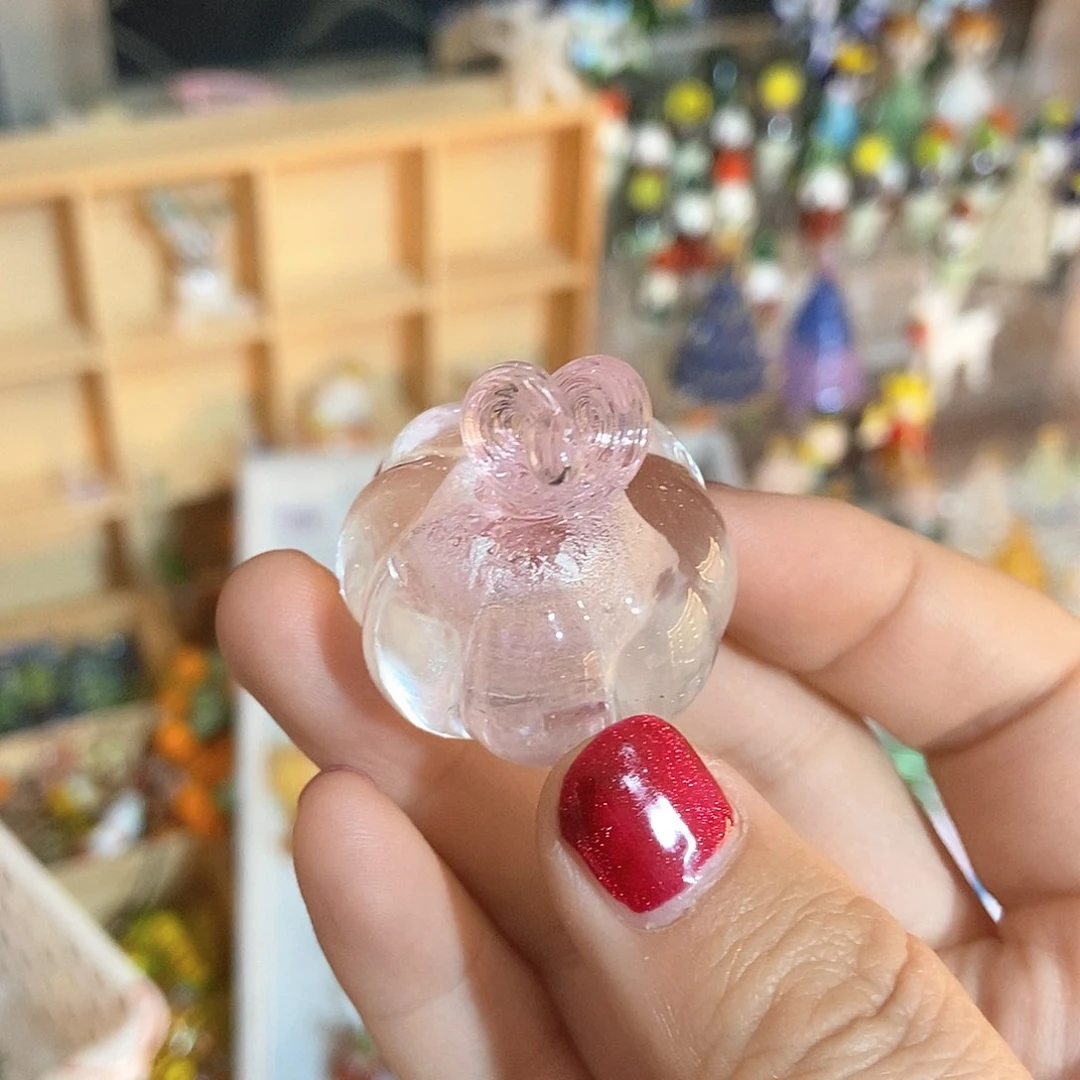 琉璃手工艺品银箔南瓜