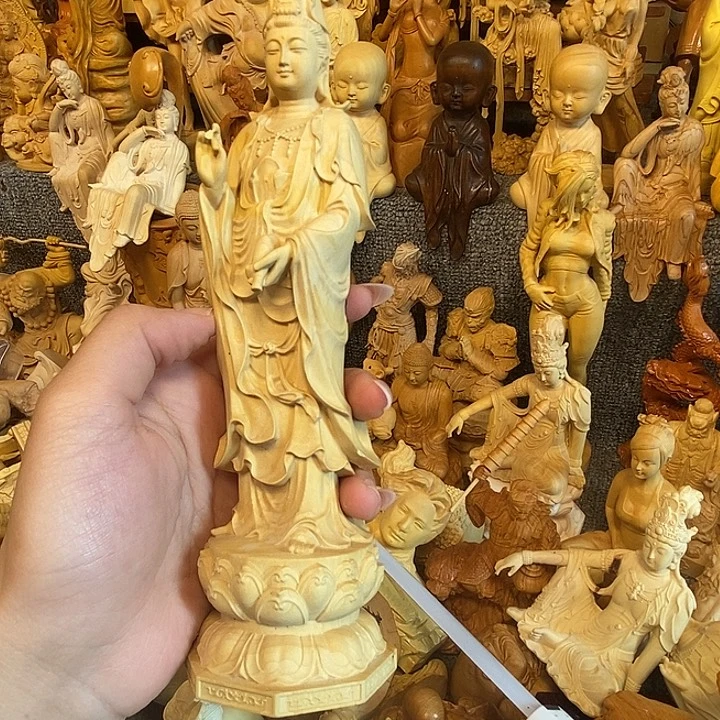 黄杨木黄杨木瑕疵观音