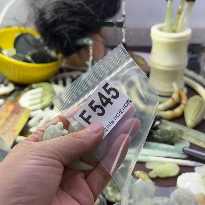 蛇纹石玉发饰合金?****?