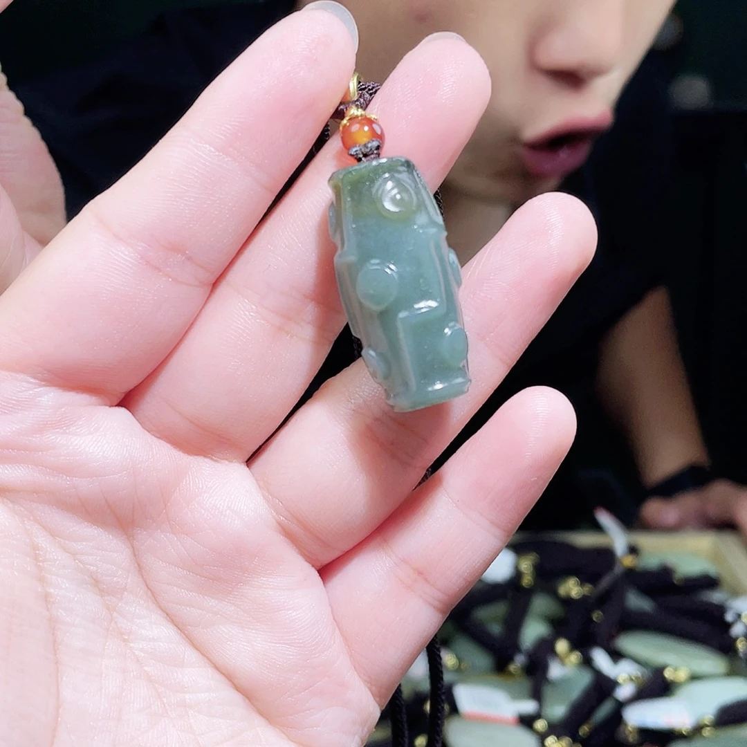 和田玉未镶嵌颈饰多样性发货拍一发一