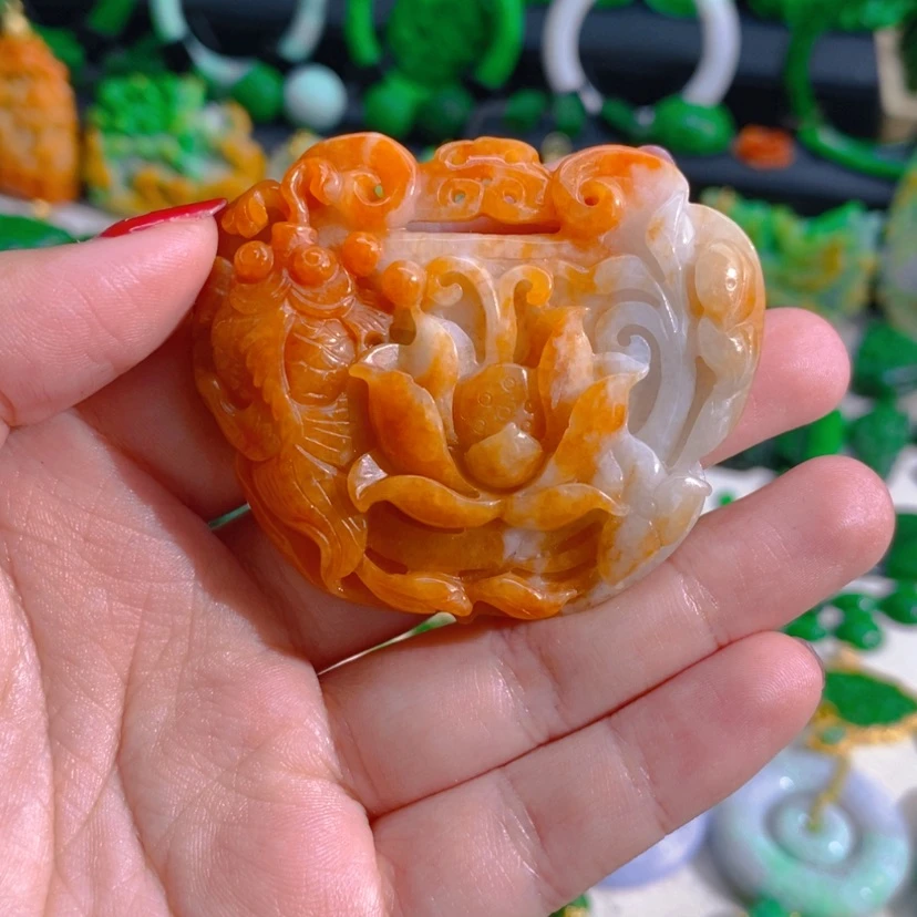 【闪购商品】翡翠未镶嵌颈饰吊坠