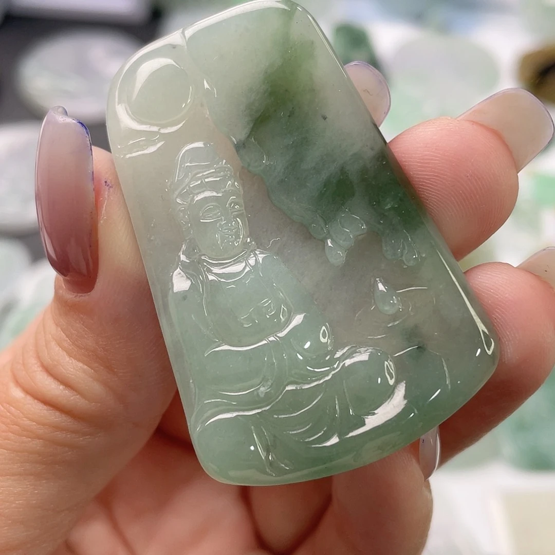 吊坠(不含链)未镶嵌翡翠1