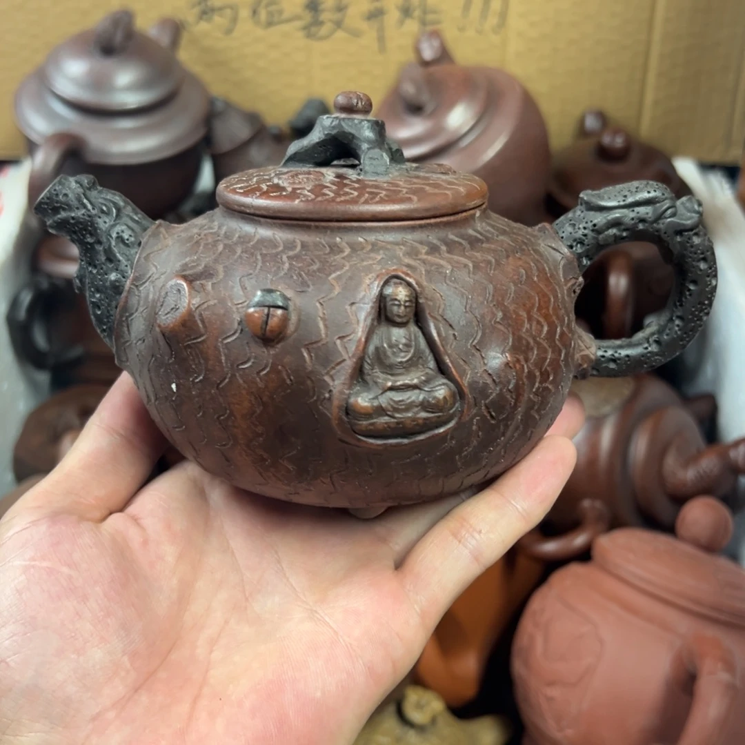 紫砂茶壶350毫升容量