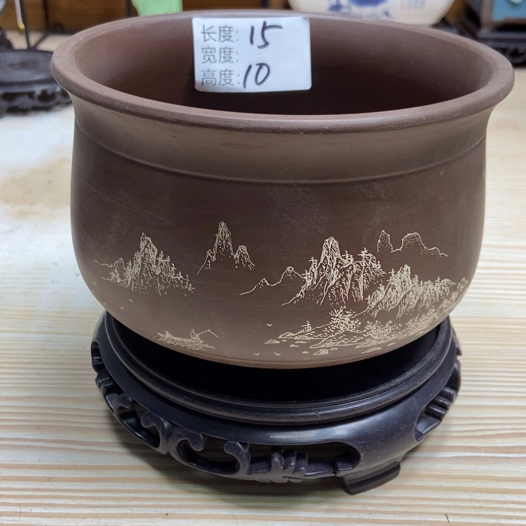 瓷片陶瓷花盆陶瓷艺术
