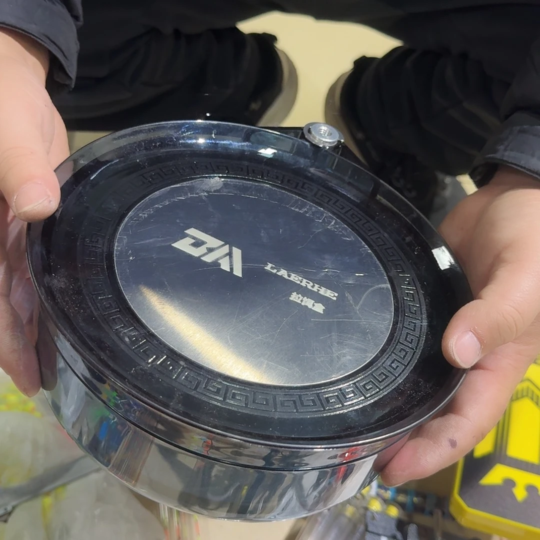 190双层拉饵盘透绿色