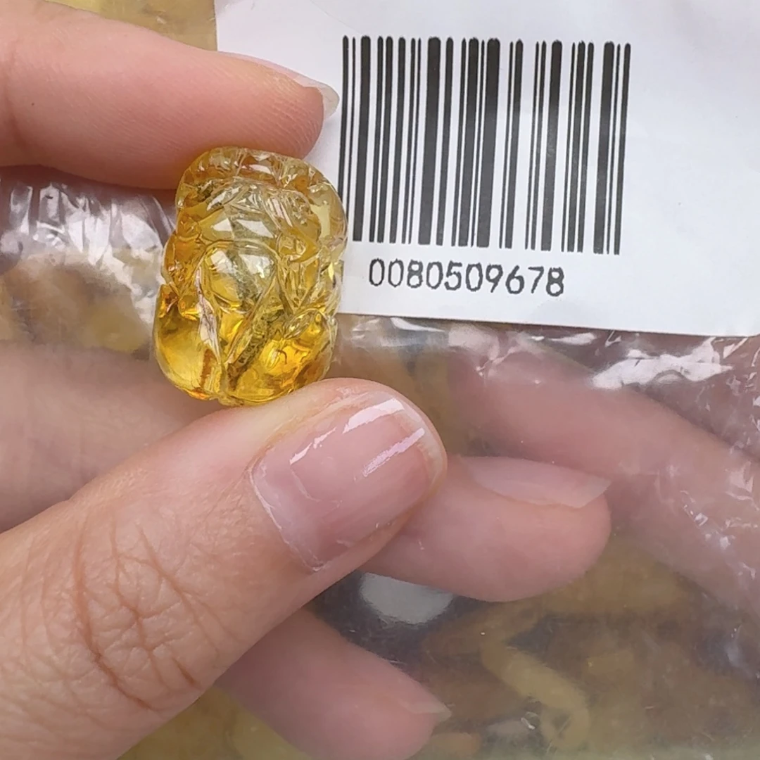 琥珀未镶嵌珠宝奇石