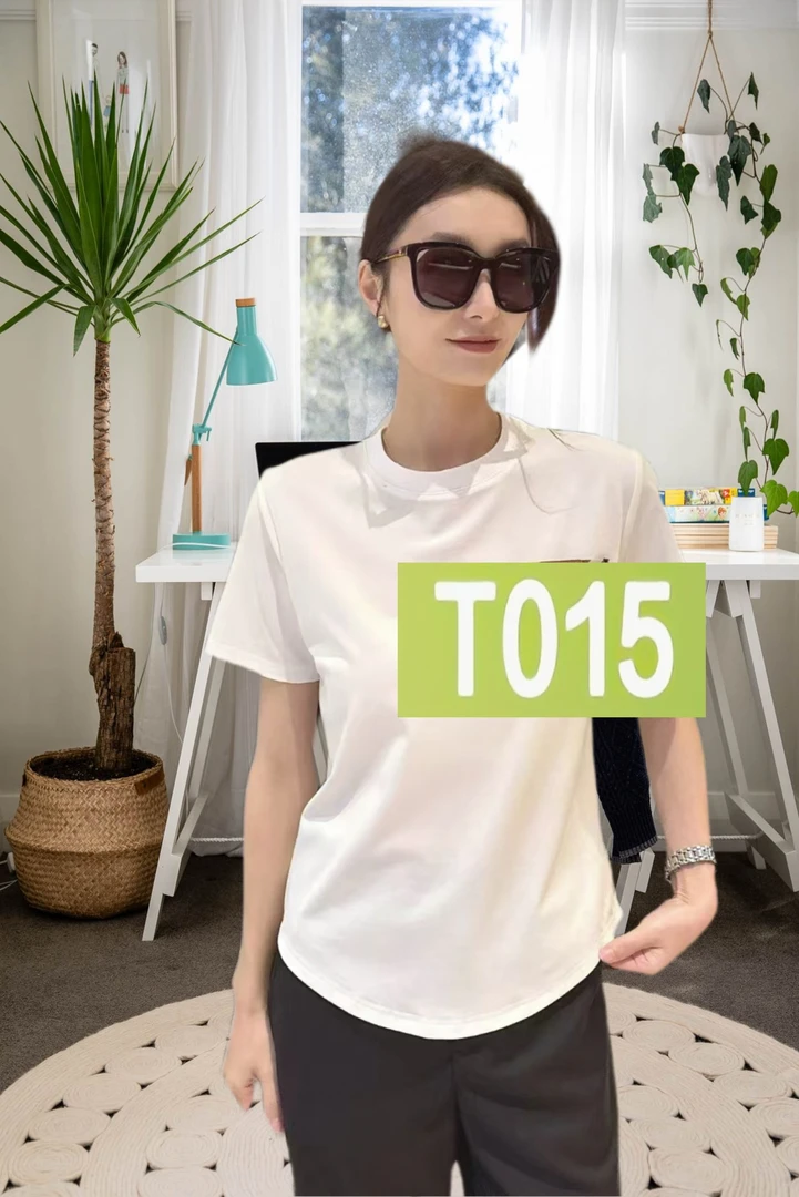 【T015】春上新经典圆领短袖T恤衫-T15