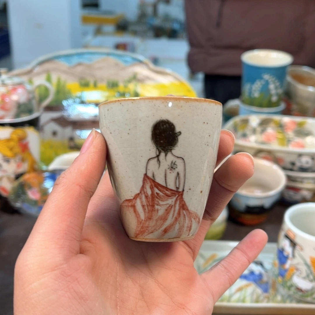 景德镇陶瓷手工杯