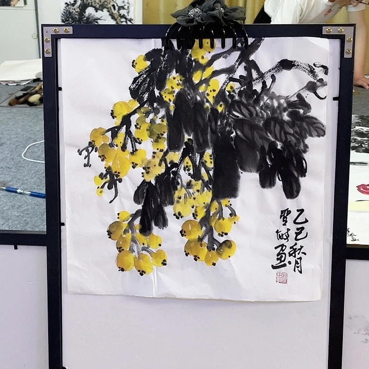 国画张圣敏先生纯手绘作品