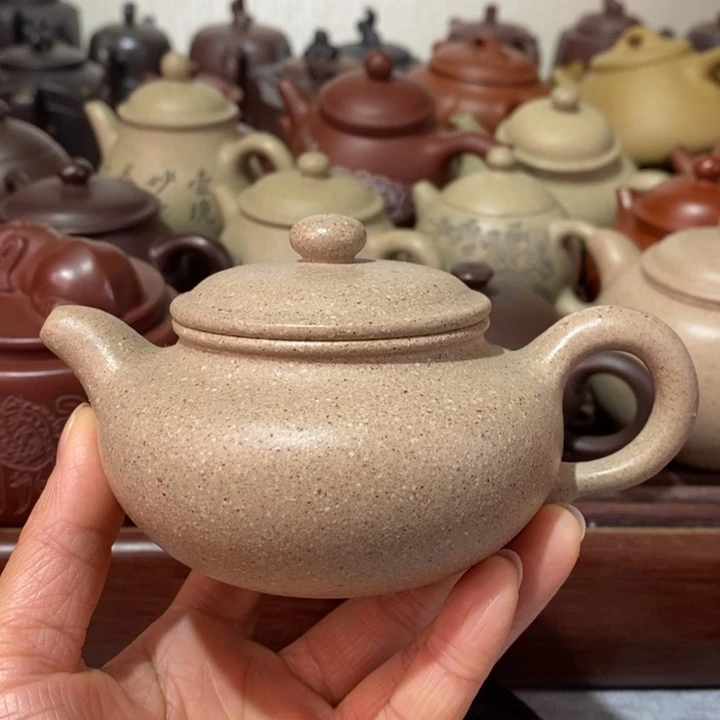 紫砂茶壶微瑕处理一把