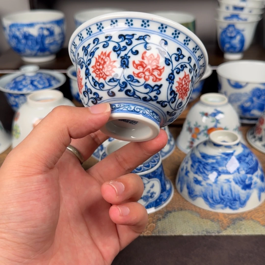 现代手工手绘茶器微瑕福利