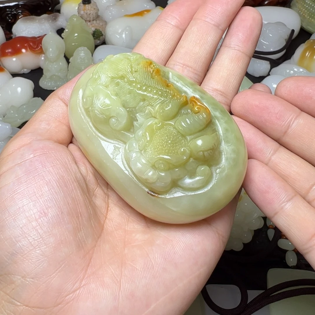 新疆昆仑山脉料子：貔貅