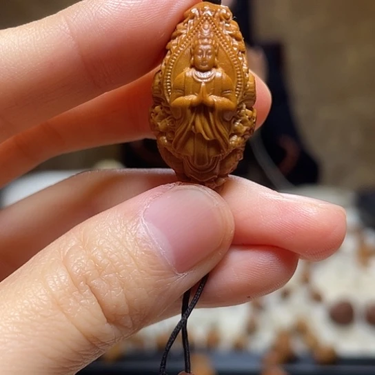 橄榄核手串/手链九龙观音