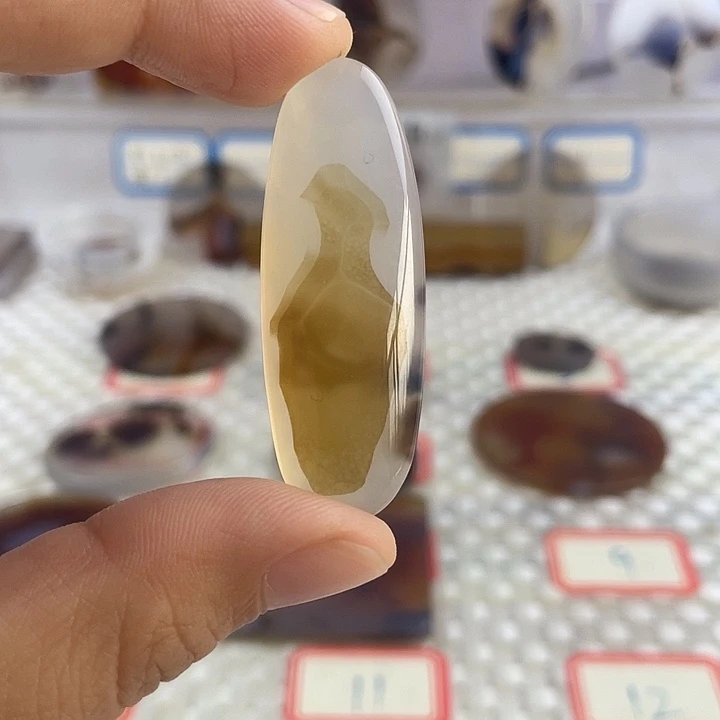 玛瑙/玉髓合金颈饰
