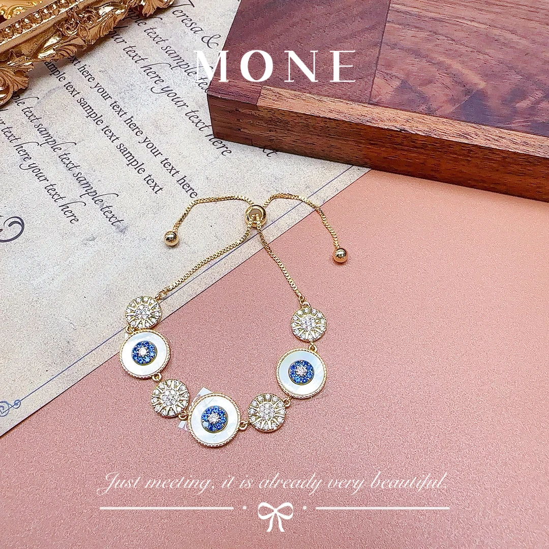 铜合金贝壳手链 1043 法★【时光年轮】 ALIX 爱丽斯 限定 手链