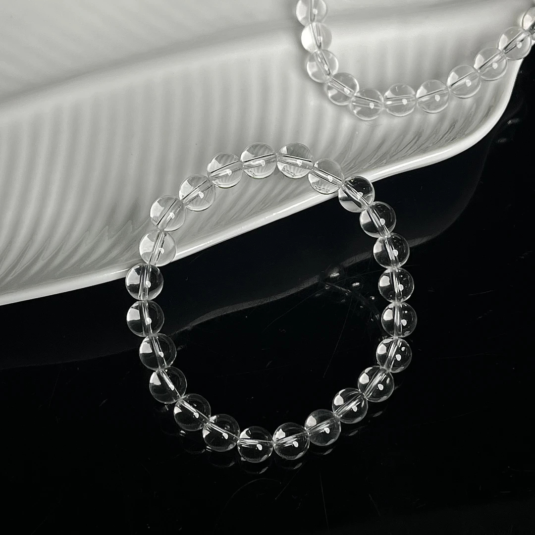 巴西白水晶7.8-8mm+S1094多样性发其一