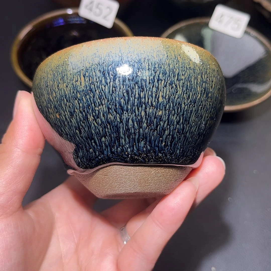 茶盏柴烧主人杯523