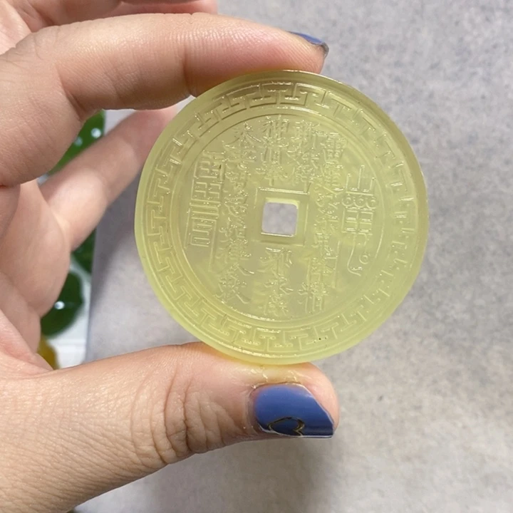 未镶嵌岫玉挂件吊坠