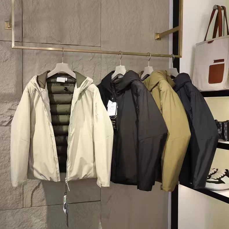 讯棉军茑系列 轻量化男女户外三防耐磨连帽棉服轻量保暖外套2387