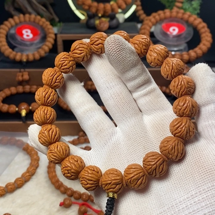 桃核吊坠秦岭龙纹