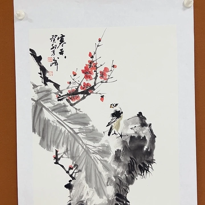 国画李文峰的画作