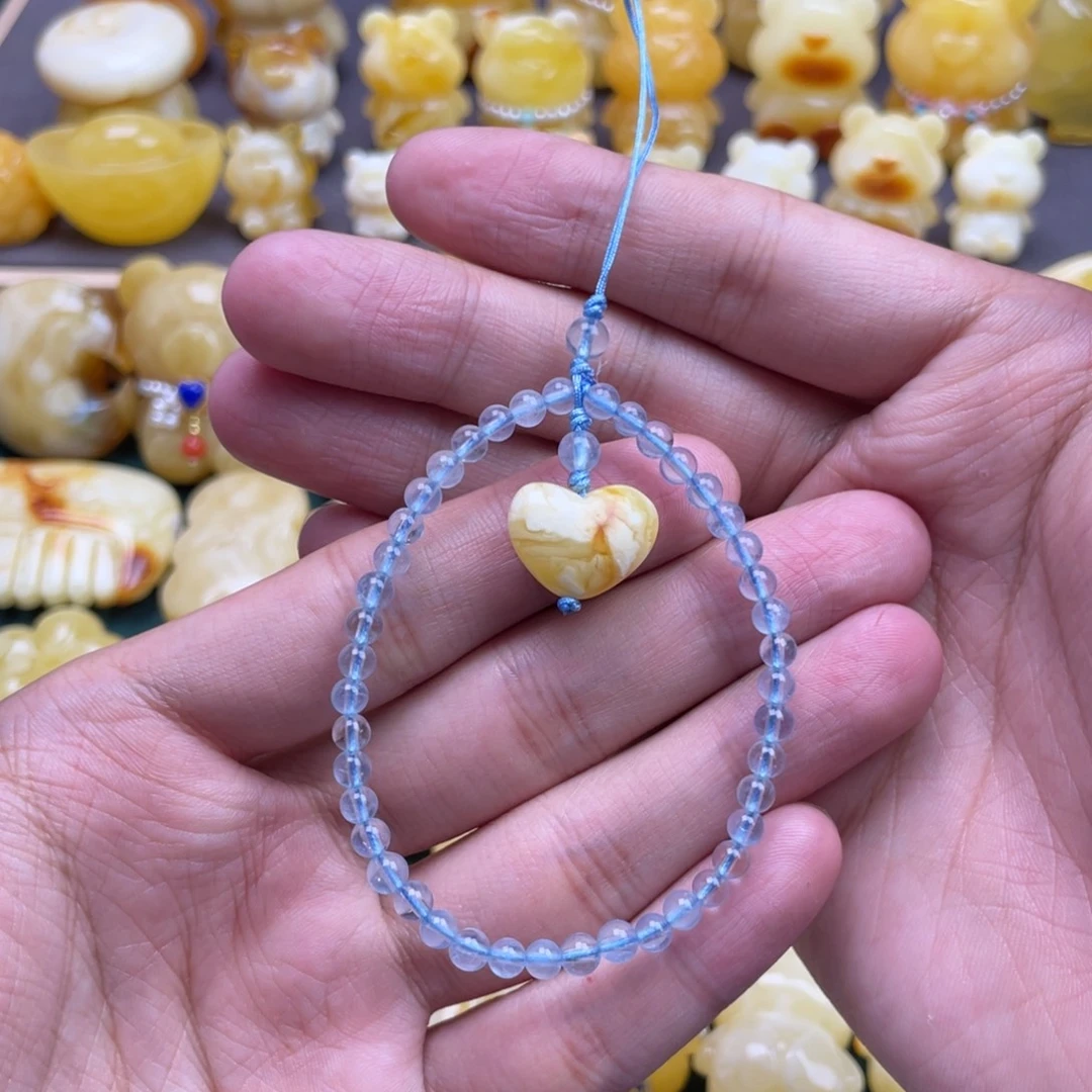 琥珀未镶嵌裸石蜜蜡