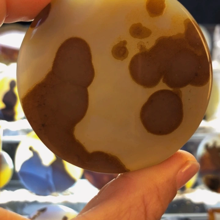 合金玛瑙/玉髓珠宝奇石214有瑕