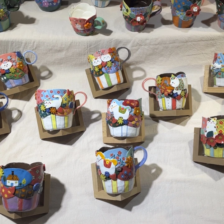 景德镇手工陶瓷杯