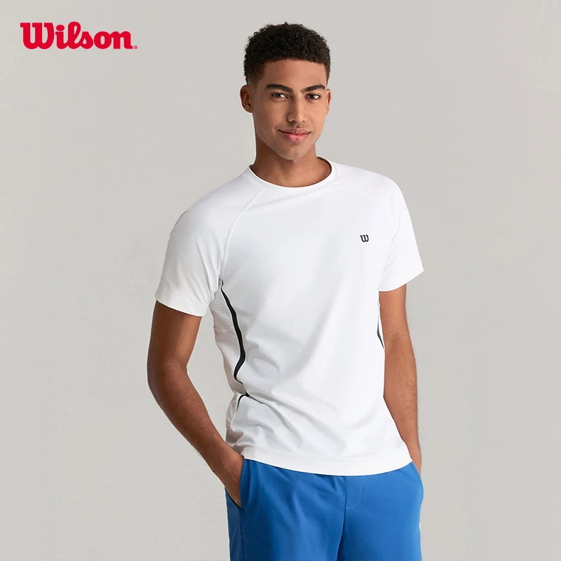 Wilson 威尔胜PLAYER TECH凉感速干透气抗紫外线男士T恤WM20057