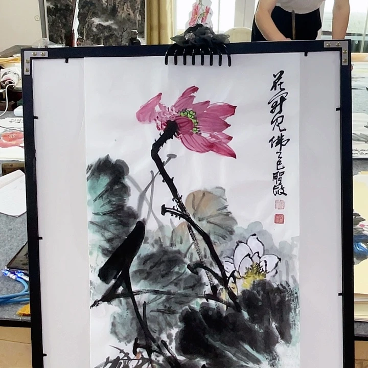 国画张圣敏先生纯手绘作品