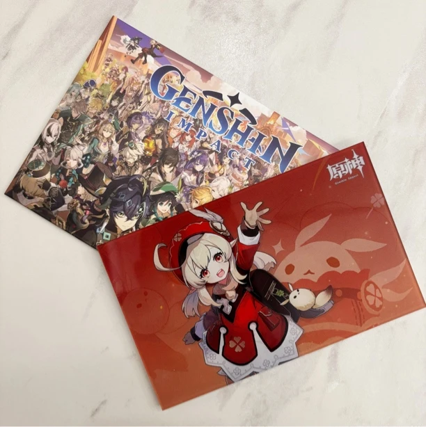 原神周边二创色纸高透精美