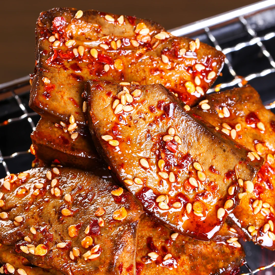 【辣勇者】湖南特产柴火猪肝香辣冷吃解馋麻辣休闲零食小吃爆辣过瘾