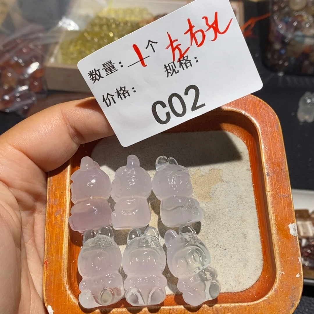 未镶嵌颈饰水晶多样化发1个02