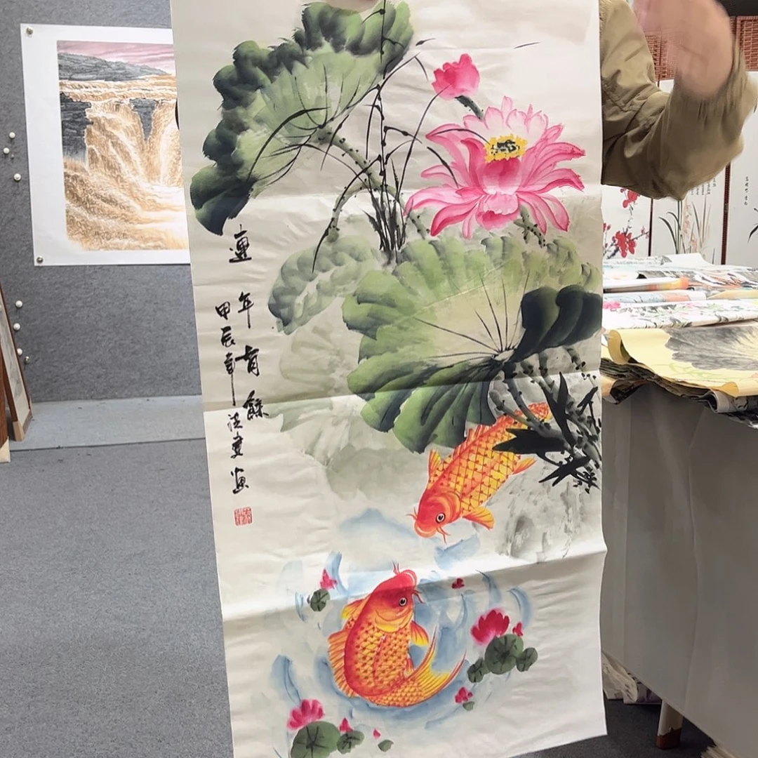 国画W国画单幅任发