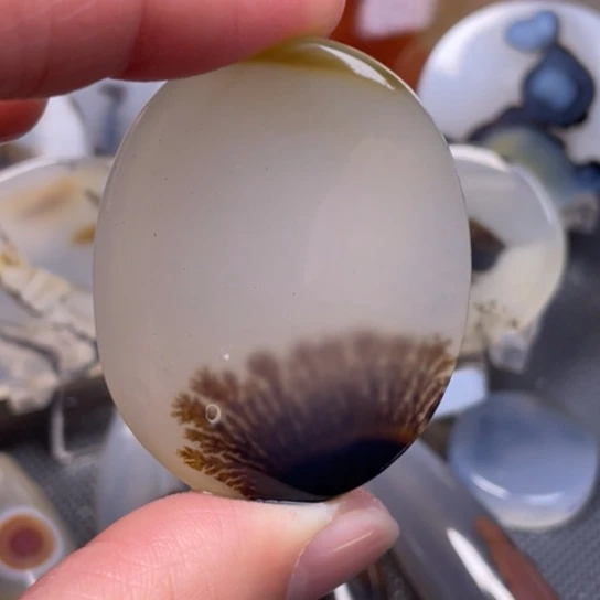 玛瑙/玉髓吊坠(不含链)未镶嵌